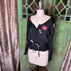 Rails Floral Blouse